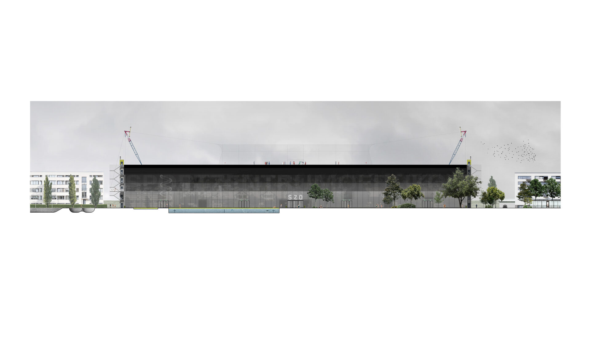 SPZ Oerlikon, Zurich, Oerlikon. Made in, 2020