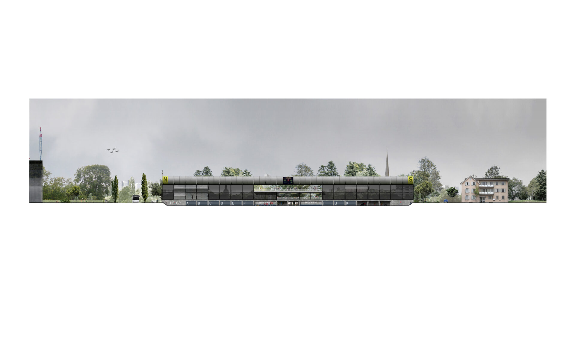 SPZ Oerlikon, Zurich, Oerlikon. Made in, 2020