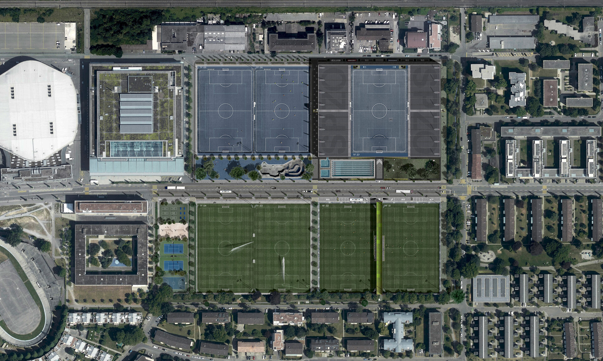 SPZ Oerlikon, Zurich, Oerlikon. Made in, 2020